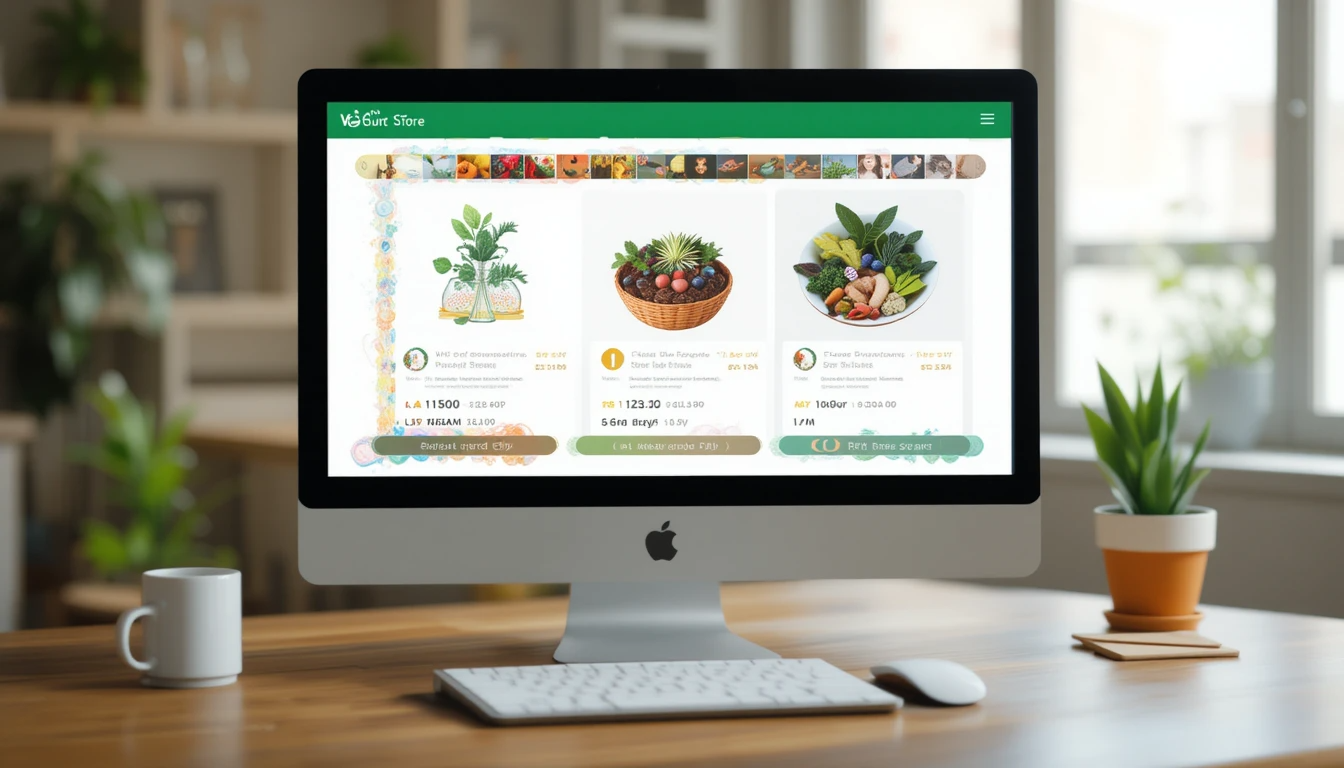 Advanced Management System for Sustainable Vegan Retail